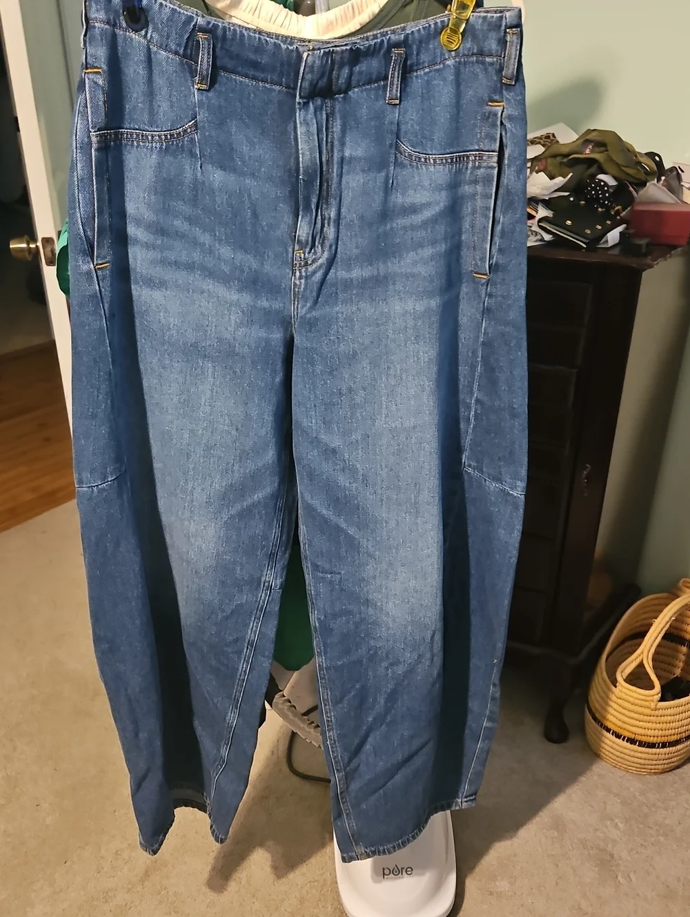 Anthropology Womens Pilcro Blue Denim Jeans
